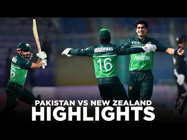 Highlights | Pakistan vs New Zealand | ODI | PCB | MZ2A | #PAKvNZ