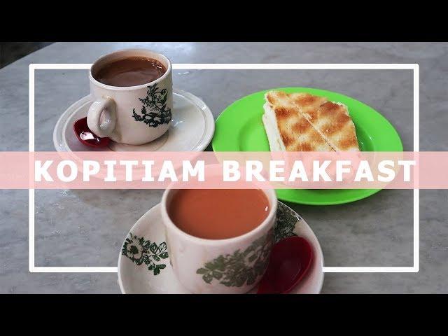 White Coffee and Kopitiam Breakfast at Sin Yoon Loong | Ipoh, Malaysia