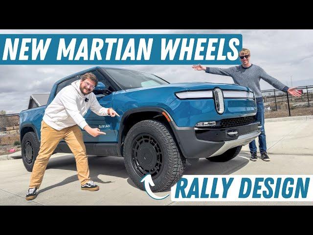 Martian Wheels Unveils New Rally-Styled Wheel For Rivian R1T!