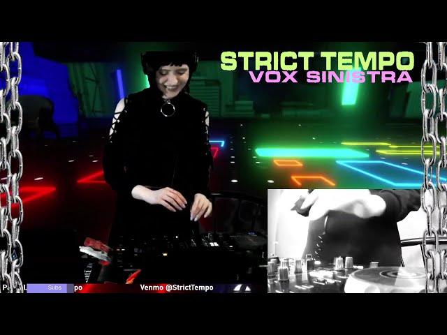 Vox Sinistra - Strict Tempo 04.28.2022 (EBM, Dark Electro, Industrial, Italo, Darkwave, Dark Dance)