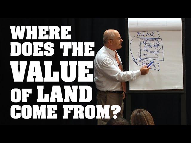 Where does the value of land come from?