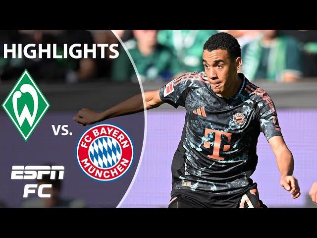  GOALS GALORE  Werder Bremen vs. Bayern Munich | Bundesliga Highlights | ESPN FC