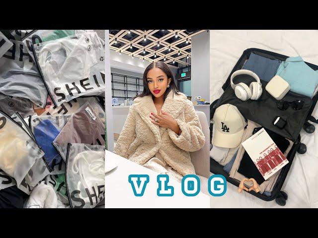 VLOG: Huge SHEIN try-on haul, packing,cleaning my house, removing christmas decor, vacay prep&more