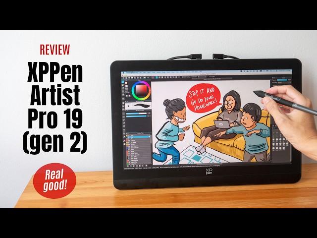 Xppen Artist Pro 19 (gen 2) review: The era of 4K pen displays approaches