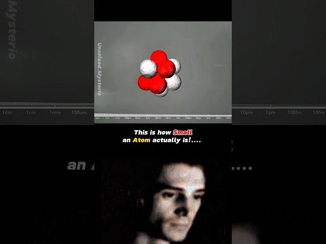 This is how small an atom actually is! #shorts #youtubeshorts #science #fyp #technology