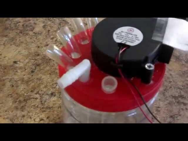 Cheap homemade air purifier using water -DIY