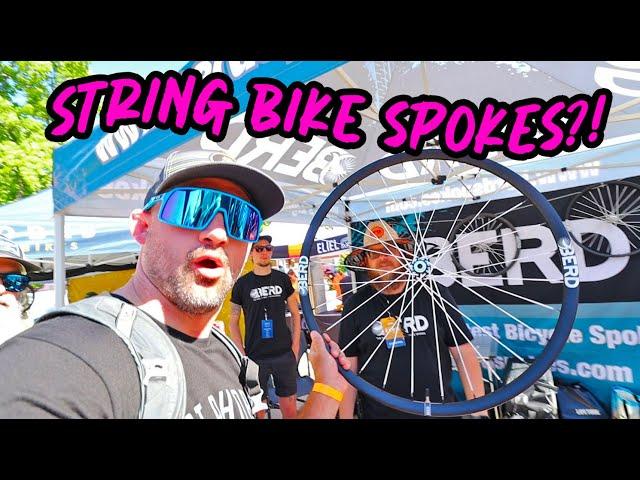 Bike spokes made of string? Berd Spokes interview at Unbound Gravel 2022