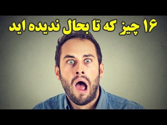 ۱۰+۶ چیز باورنکردنی که تا بحال ندیده اید