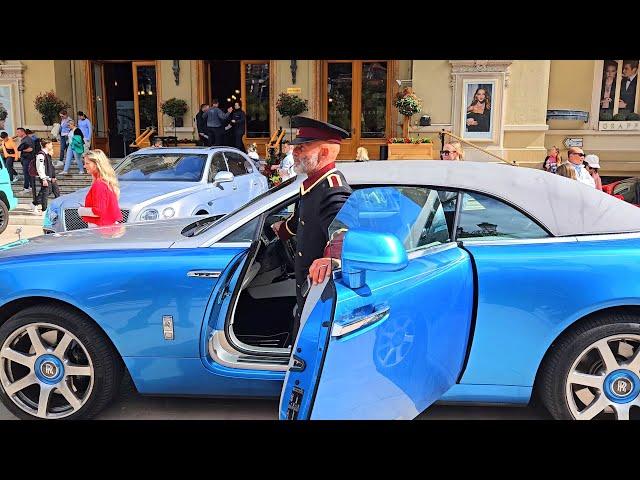 Beautiful and luxurious cars in French Riviera Côte d'Azur Jet Set Monaco Nice Lifestyle 4K 60fps