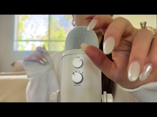 ASMR | crisp + delicate mouth sounds w/ visuals