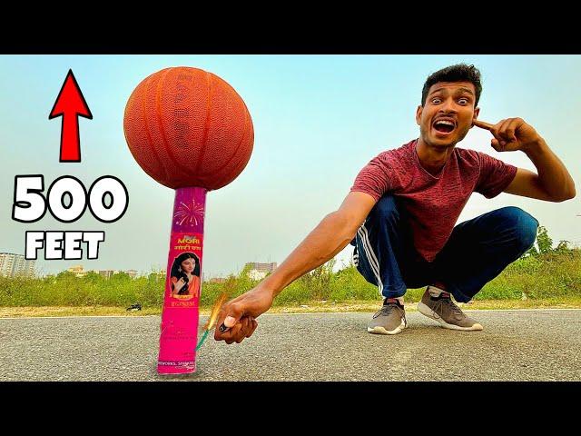  Basketball Ball Vs Big Skyshot | ये क्या हो गया  Diwali 2024