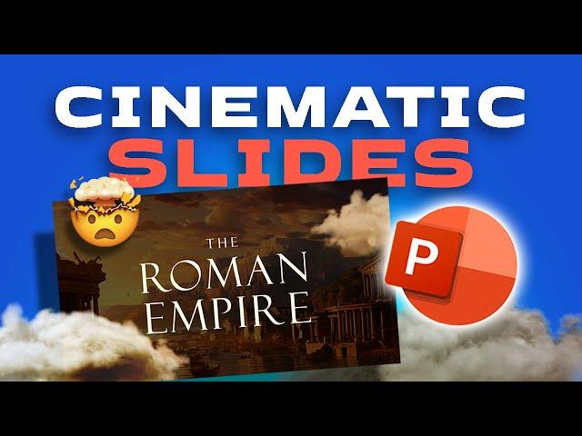 Cinematic presentations in POWERPOINT  Step-by-step