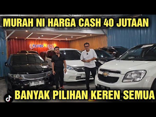 MURAH NI CASH CUMA 40 JUTAAN AJA HARGA MOBIL BEKAS DI SHOWROOM CARFONTE BY INFINITY