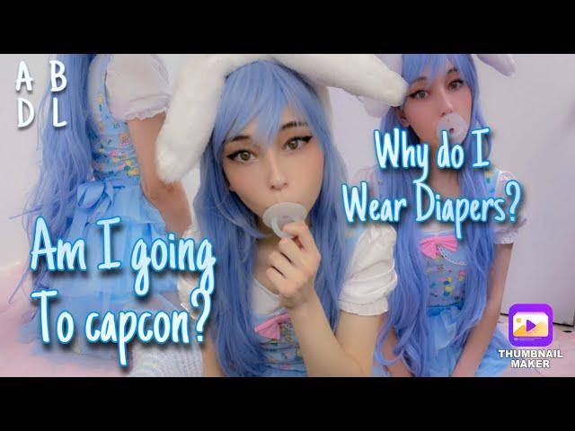 Why do I wear diapers? Littles q&a pt2!