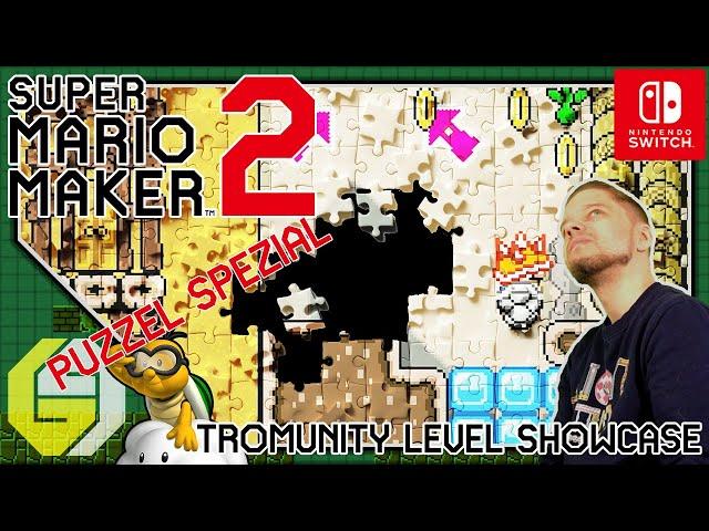 Super Mario Maker 2 Tromunity Level Showcase  Puzzel Spezial  Deutsch