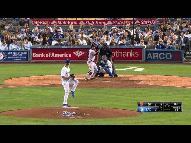 Giants vs. Dodgers  09.23.2014 [Full Game HD]