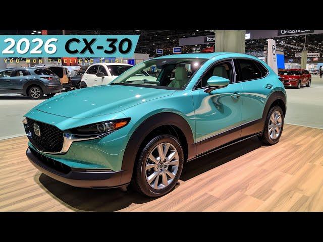 2026 Mazda CX-30: You Won't BELIEVE This!