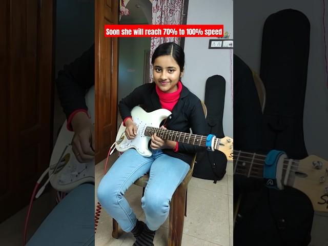 My student is playing mere dholna 3.0 sargam on guitar || Rupsha || Music Lovers' Academy
