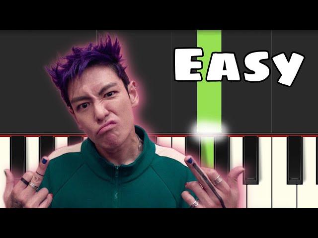 Mingle Game Song “Round and Round” | Easy Piano Tutorial (SQUID GAME 2)