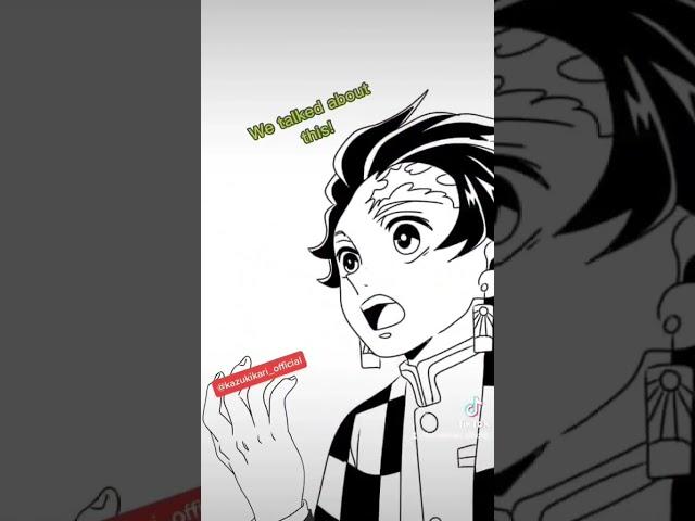 Drop it Inosuke!  @thefinaleliza for the sound on tiktok.  #demonslayer #fyp #animatic #animation