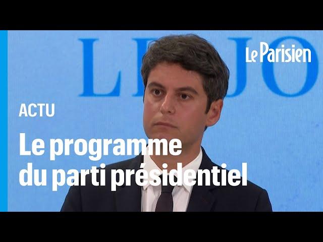 Pouvoir d’achat, travail, sécurité… Le programme du camp Macron pour les législatives