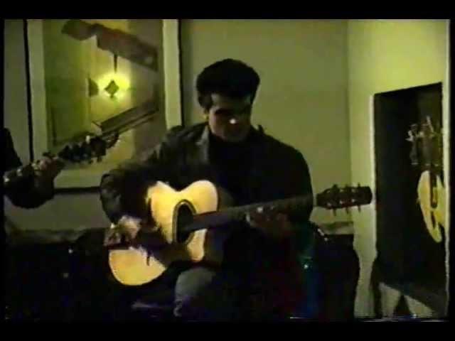 Hollywood Joe plays acoustic guitar for you 2-28-1990 NY