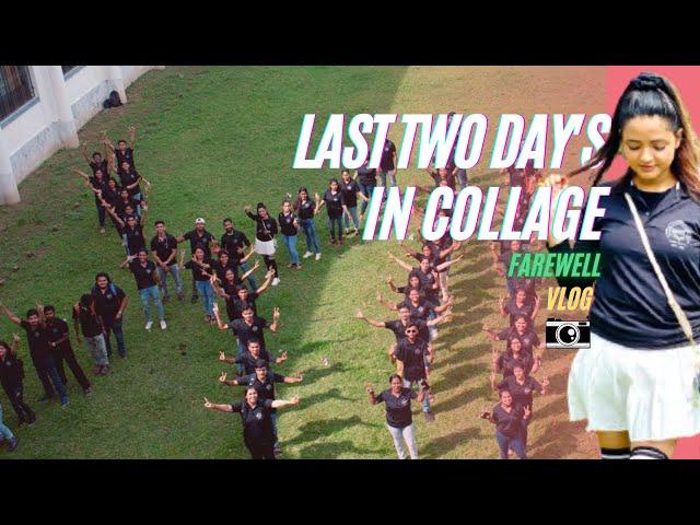 Last Two Day’s In College  | COLLEGE FAREWELL VLOG | #farewell #college | The Sumedha |