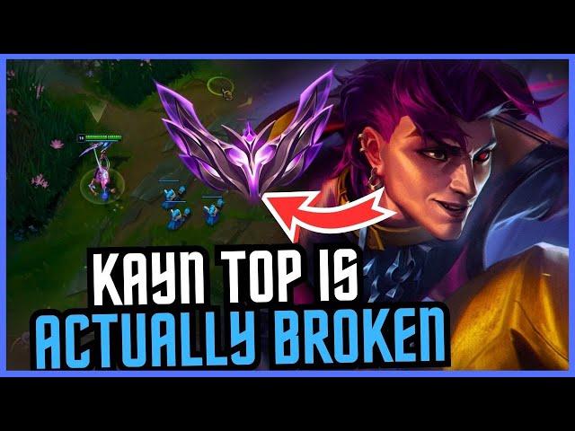 I Made It To Masters Playing Only Kayn Top...