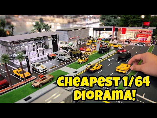 Cheapest Car Showroom 1/64 Diorama | Hotwheels Diorama