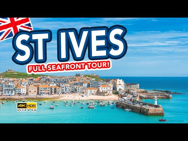 ST IVES CORNWALL | Full seafront tour of the holiday seaside town of St Ives