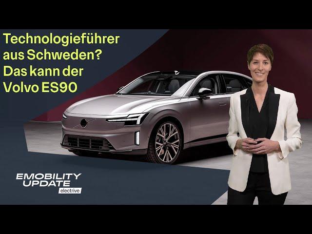 Weltpremiere Volvo ES90: Das bietet die E-Limousine mit 800-Volt-Technik – eMobility Update