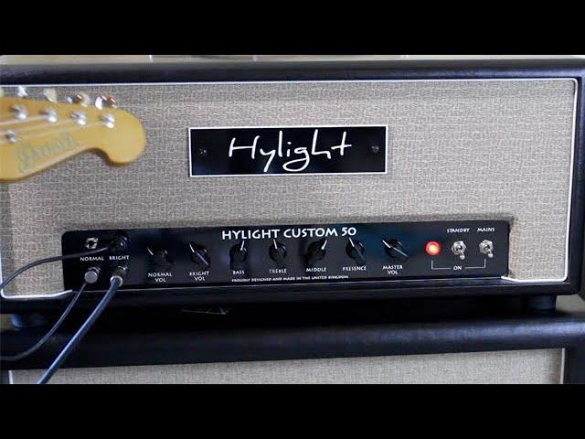 Hylight Custom 50 Amp & Cab Demo