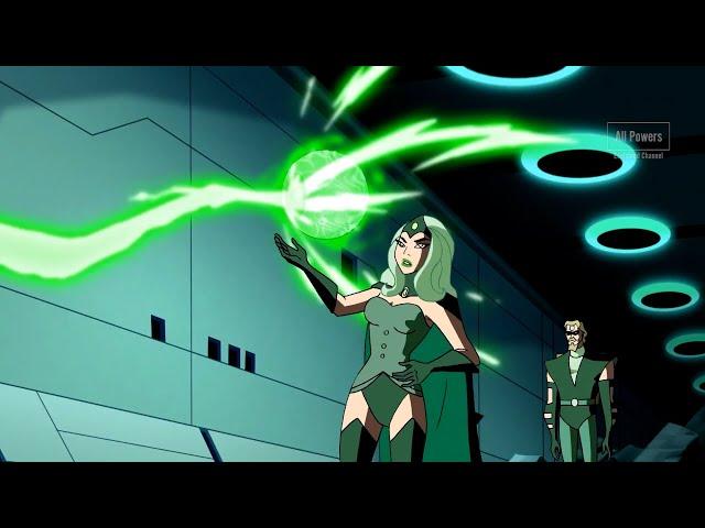 Emerald Empress- All Powers from Justice League