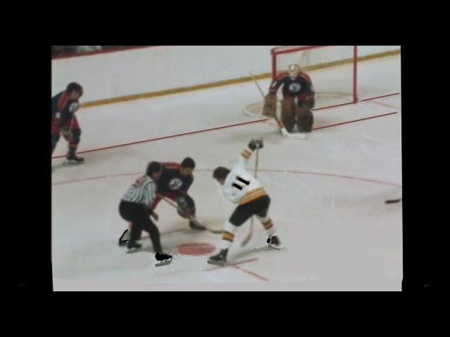 10/23/1975 Kansas City Scouts at Boston Bruins KC claims another shocking victory at the Garden