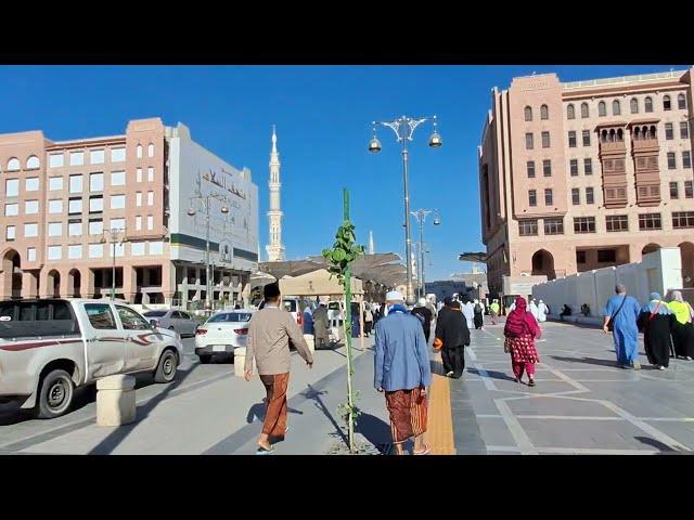 Walking Around From Hotel Mirage As Salam to Nabawi Mosque Gate 316 | Only 6 Minutes