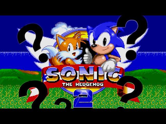 If the sonic 2 beta had a title screen animation