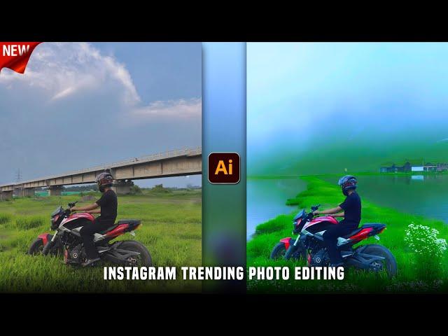 Instagram Trending Background Change Photo Editing | Ai Background Change