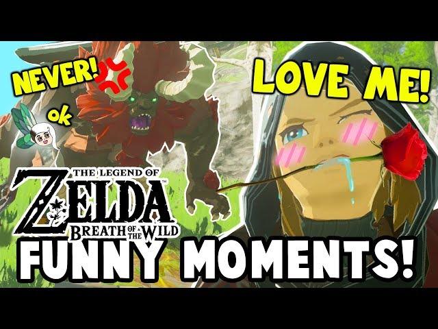 HOW TO TAME A LYNEL?! (Zelda: Breath Of The Wild Funny Moments)