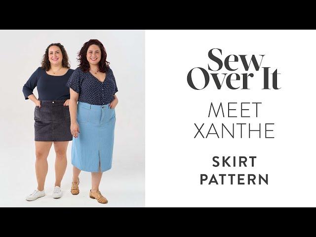 Meet the Xanthe Skirt Sewing Pattern - Sew Over It