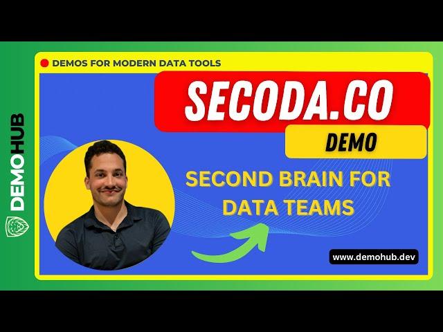 Secoda.co Demo // Modern Data Discoverability & Governance (Etai Mizrahi Co-Founder) | Demohub.dev