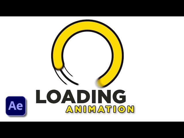 how to create loading Animation In After Effects