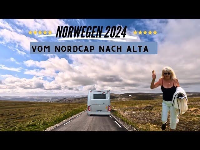 Norwegen 2024 ,unsere Fahrt mit dem Wohnmobil, vom NORDCAP  bis nach  ALTA  ⭐️⭐️⭐️