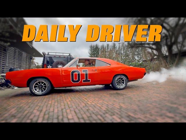 Daily Driver '69 Charger - my famous General Lee #dodgecharger #mopar