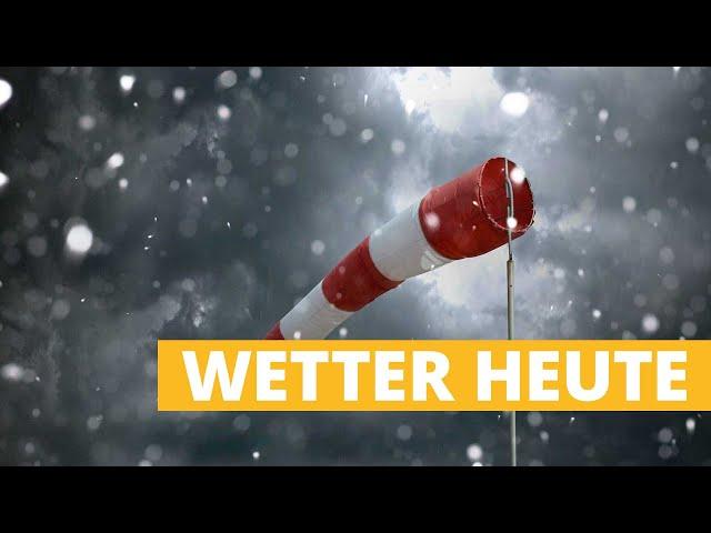 Wetter heute: Turbulenter Wochenstart - Sturm, Regen und Schnee (23.12.2024)