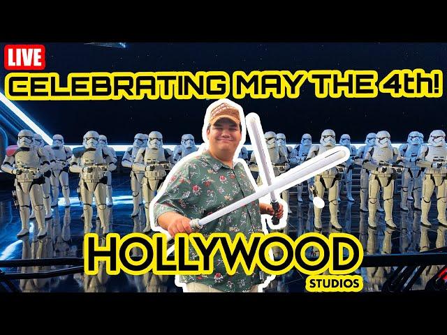 Live: Early Entry for May the 4th at Hollywood Studios! - Merch & Food - Disney World Livestream