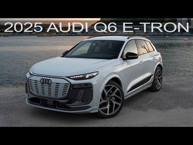 FIRST DRIVE! 2025 AUDI Q6 E-TRON QUATTRO - Is it as good as Audi hypes it to be? Macan beater?