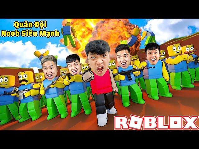 Bun Xây Dựng Đế Chế NOOB Mạnh Nhất Trong ROBLOX Khiến Đối Thủ Phải Khiếp Sợ !!!