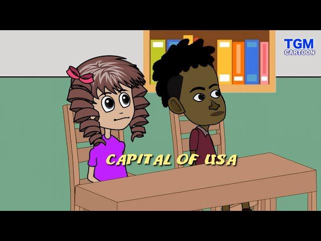 WHAT IS THE CAPITAL OF | funny AMU (TGM CARTOON)