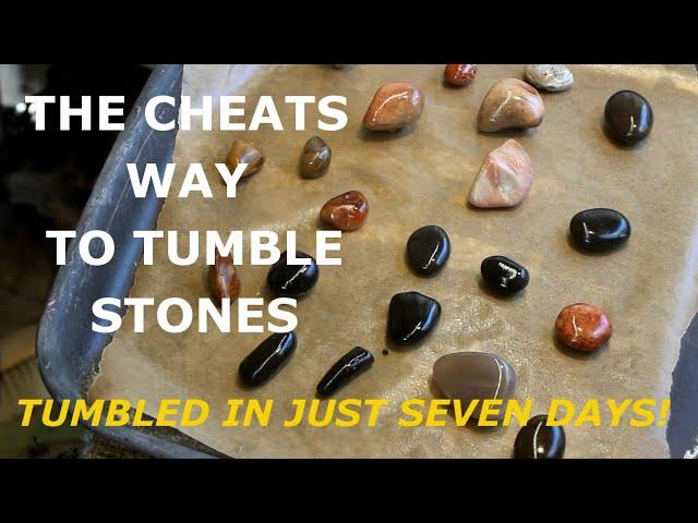 Fast Rock Tumble Cheat. "Polished" stones in just 7 days!