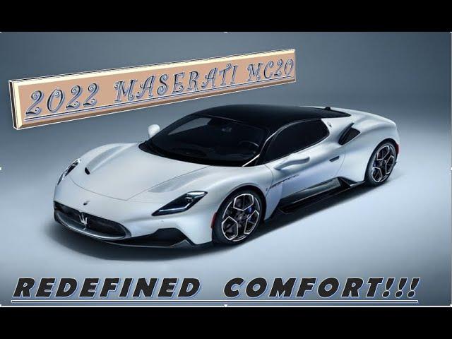 2022 MASERATI MC20|  |SPECS| |PRICE|  |INTERIOR|  |EXTERIOR| |DESIGN| |ALL YOU NEED TO KNOW|